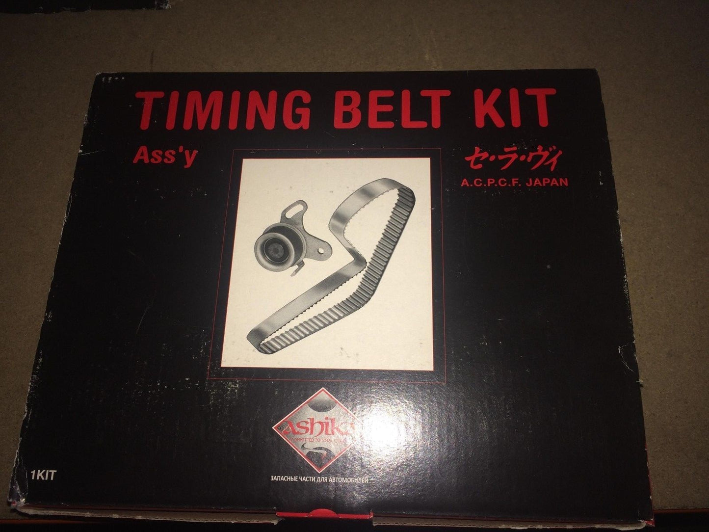 Timing Belt Kit Toyota Camry 83-98 Carina 2 83-88 Belt & Tensioner KCT204 Ashika