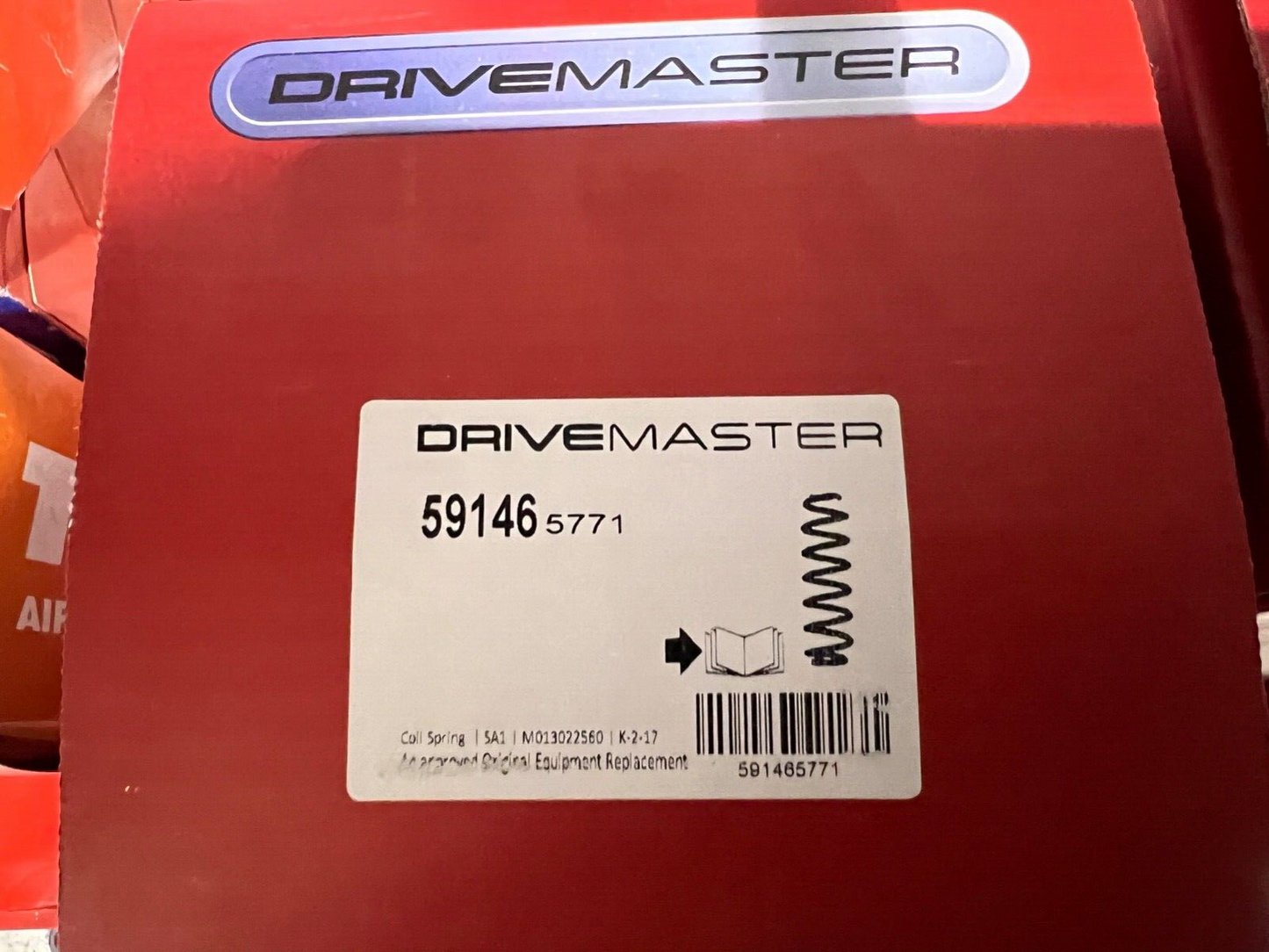 Drivemaster 591465771 Front Coil Spring fits Ford Focus 2004-2012 1.4 1.6