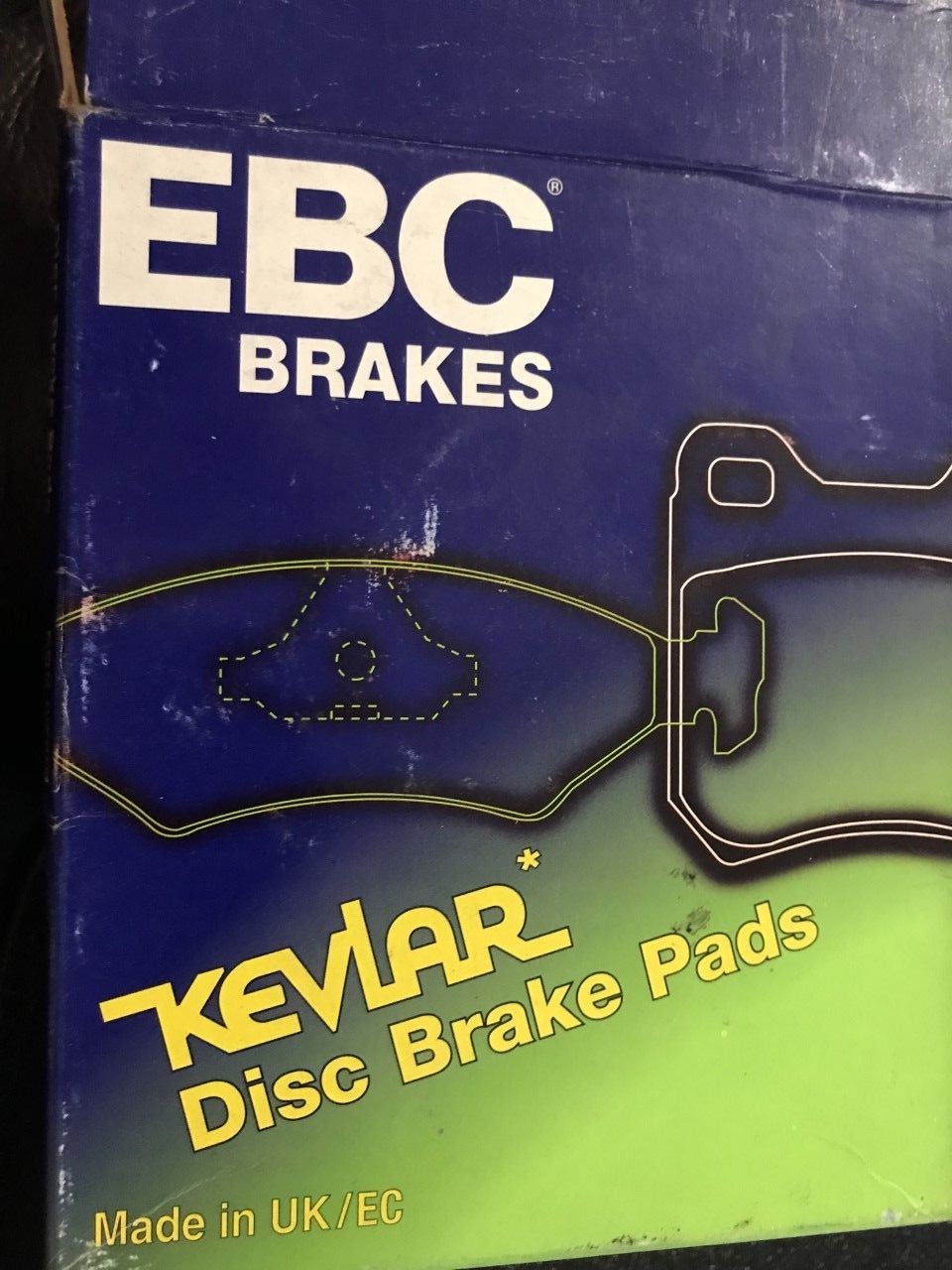 EBC Made with Kevlar Front Brake Pads Alfa Romeo 164 1989-1998 DP820/2