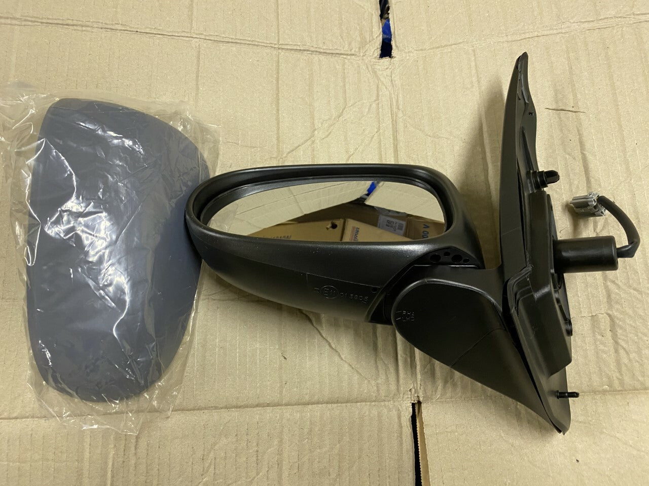 TYC 388-NSD228EP Complete Wing Mirror Left Hand Side fits Nissan