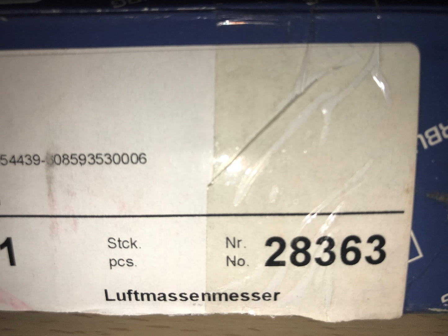 Air Flow Meter Sensor Mercedes C Class CLK E Class G Class M Class S Class 28363