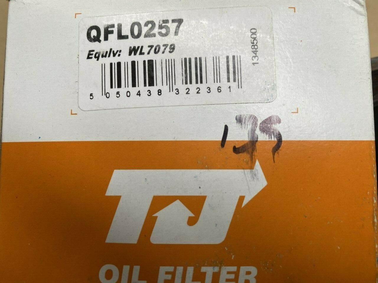 TJ Filters QFL0257 Oil Filter fits Chrysler Jeep Renault Talbot