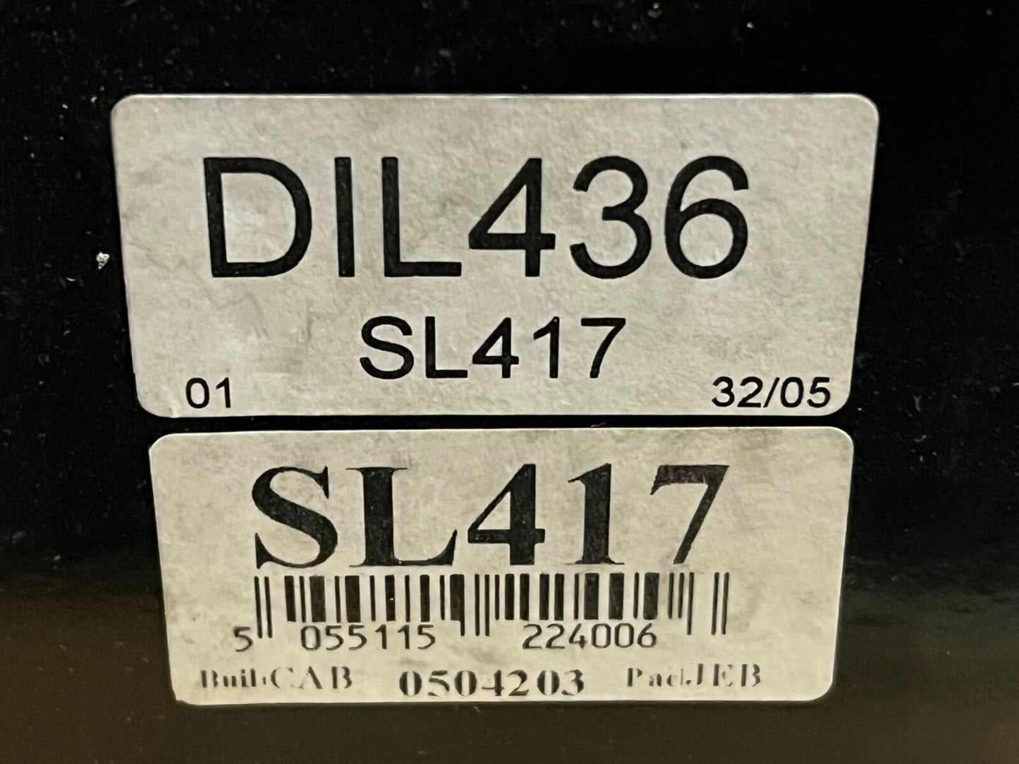 DIL436 SL417 0986356330 Ignition Lead Set fits Mercedes S Class