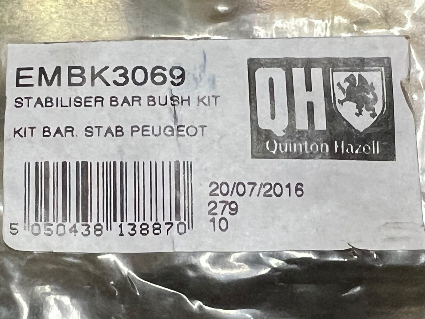 Anti Roll Bar Bush and Brackets EMBK3069 QH