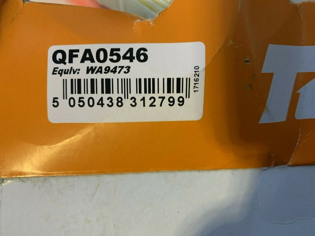 Audi Skoda VW Volkwagon TJ Filters QFA0546 Air Filter