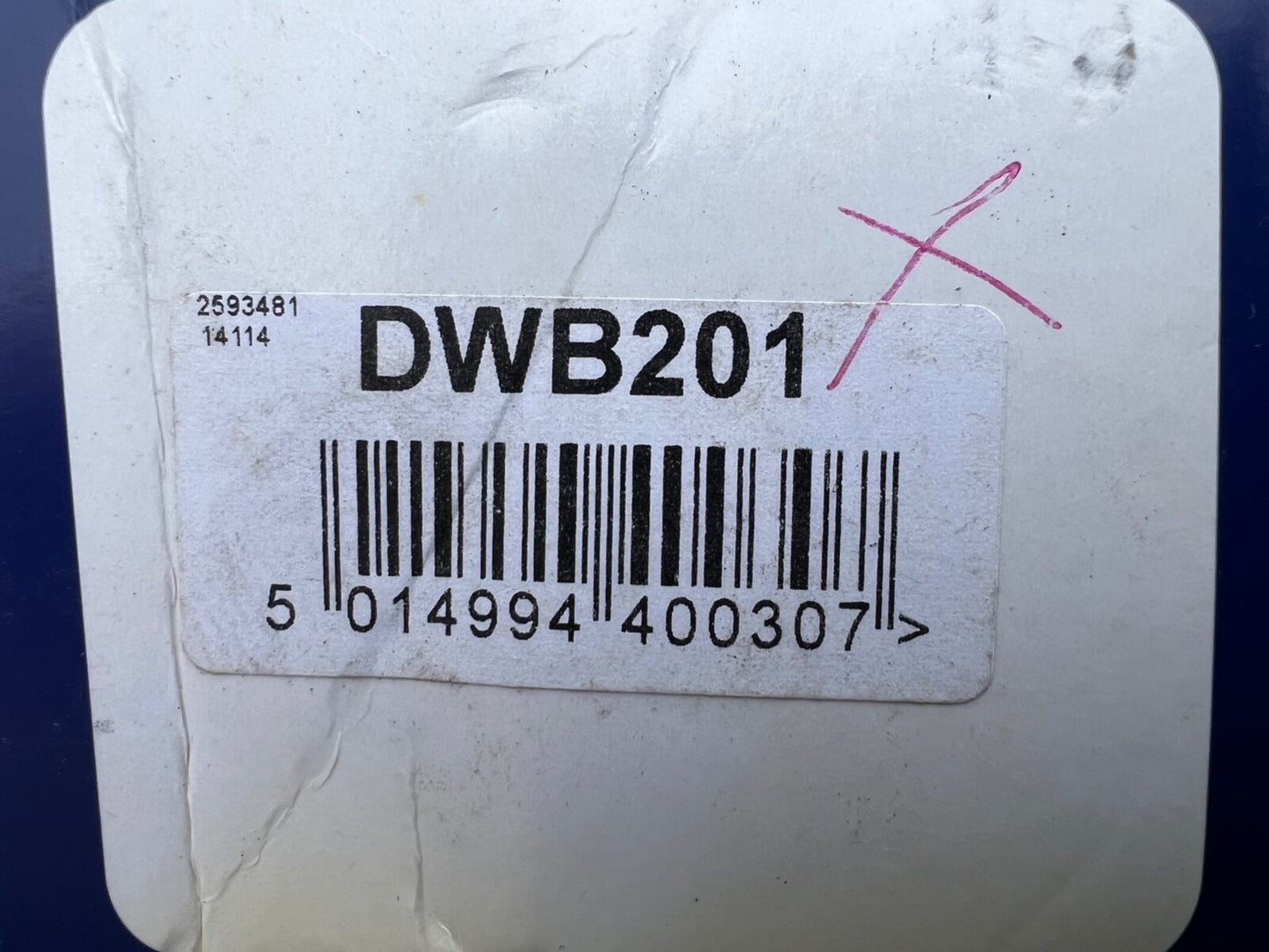 DWB201 Rear Wheel Bearing Kit fits Audi Seat VW