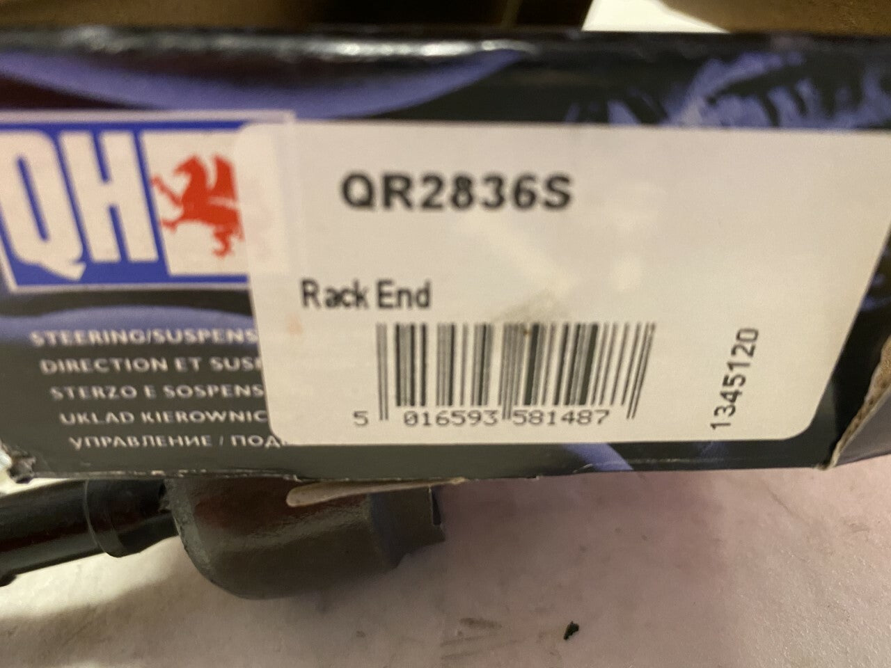 QH QR2836S Tie Rod Inner Rack End