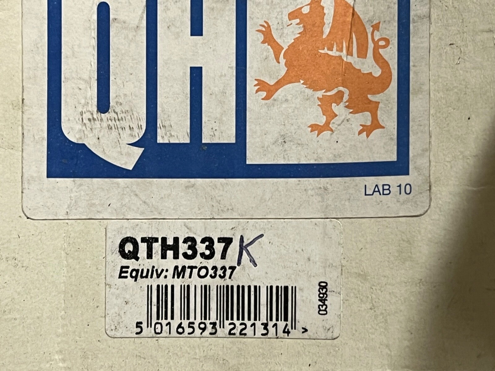 QH QTH337K Thermostat Housing fits Fiat Tempra Tipo