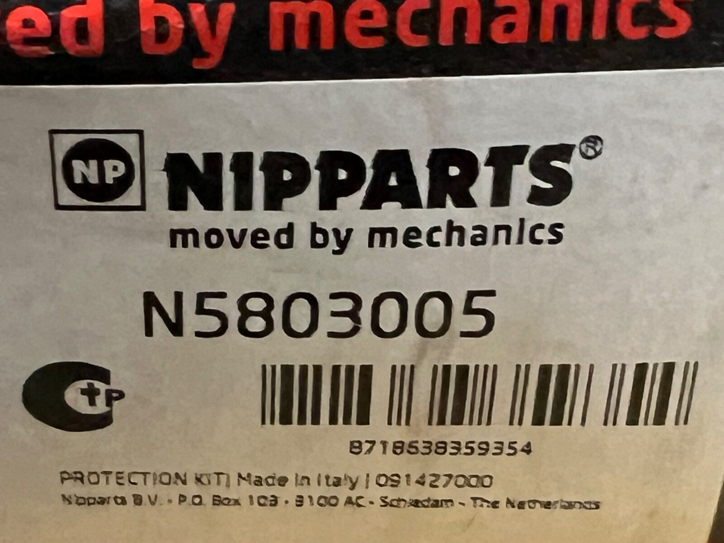 Nipparts N5803005 Front Shock Absorber Dust Covers fits Mazda
