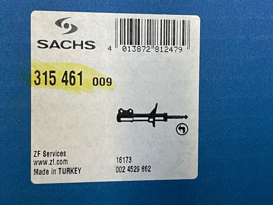 Sachs 315461 Near Side Left Hand Shock Absorber fits Citroen Peugeot