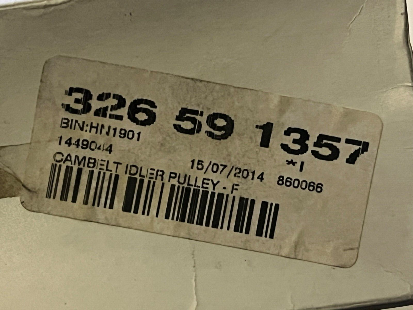 1449044 Ford Ranger Everest 2.5 3.0 DOHC Diesel Timing Belt Idler Pulley