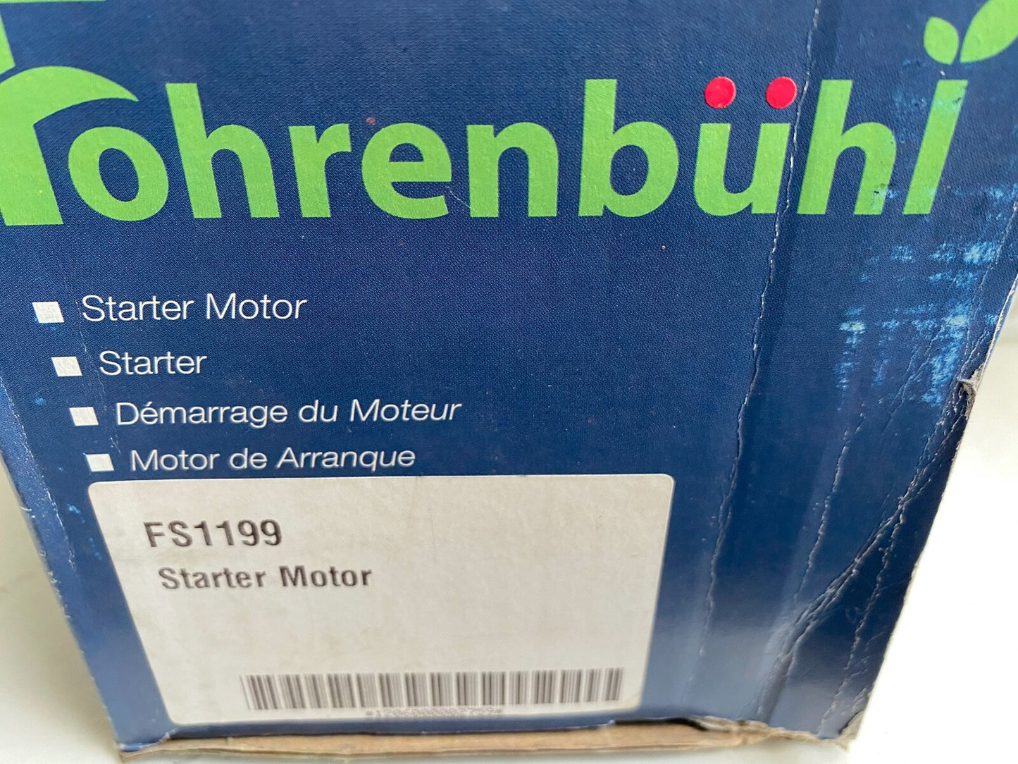 Fohrenbuhl FS1199 Starter Motor fits Mercedes