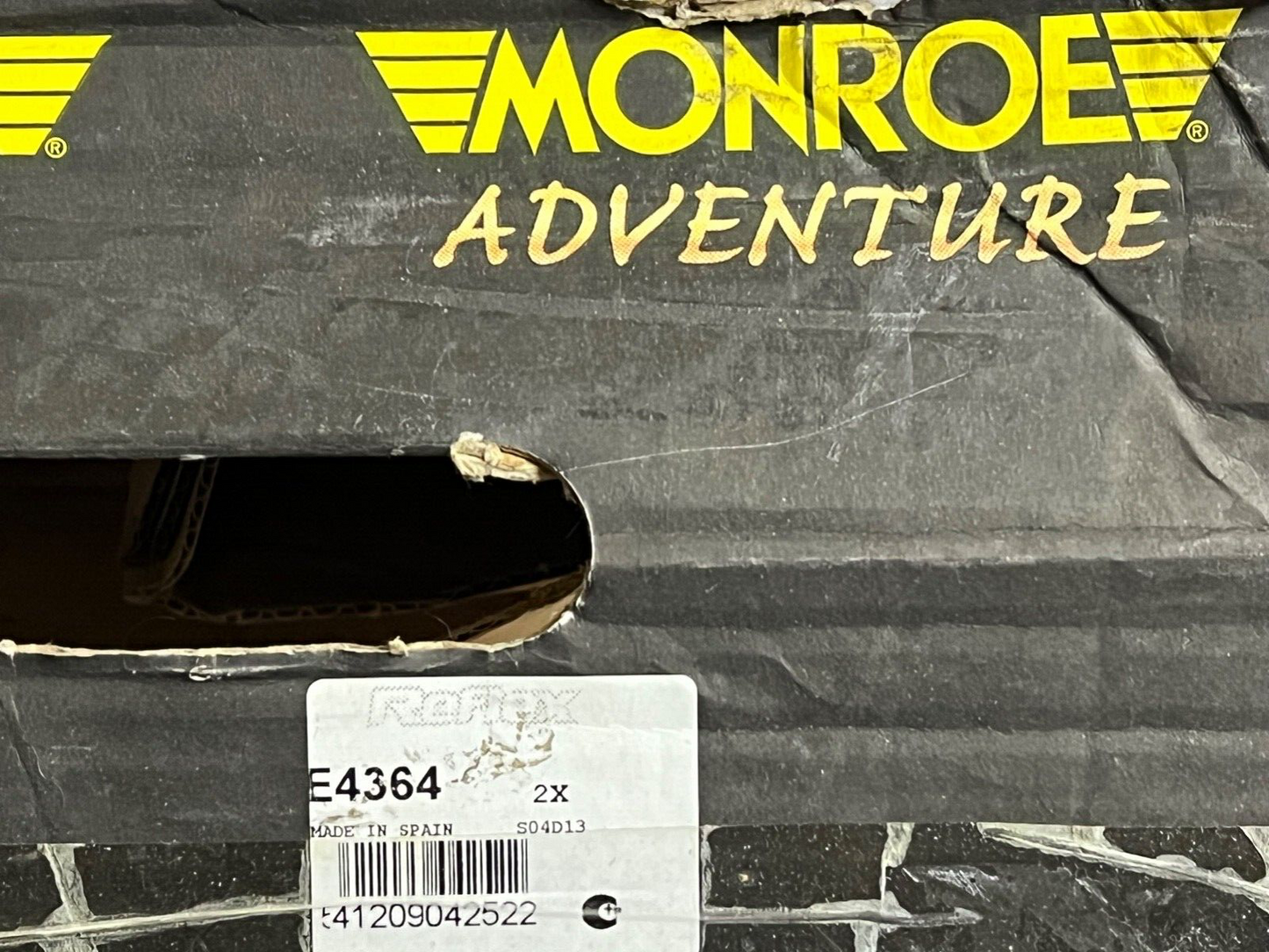 E4364 Monroe Pair of Shock Absorbers fits Vauxhall