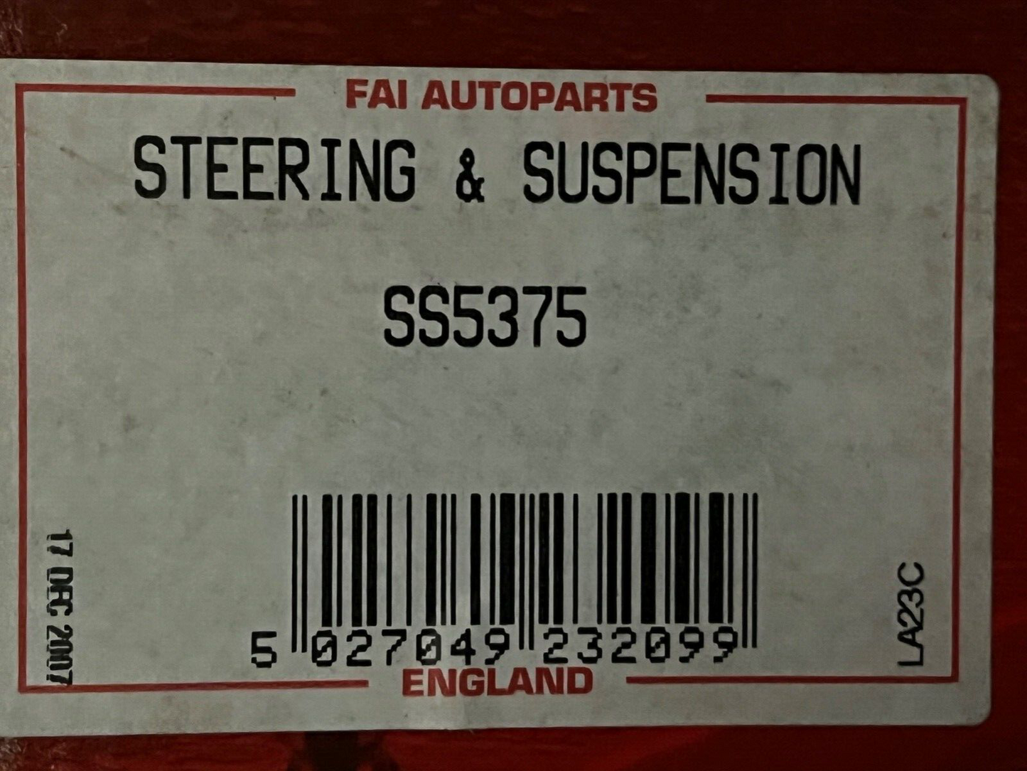 FAI SS5375 FRONT TIE ROD END