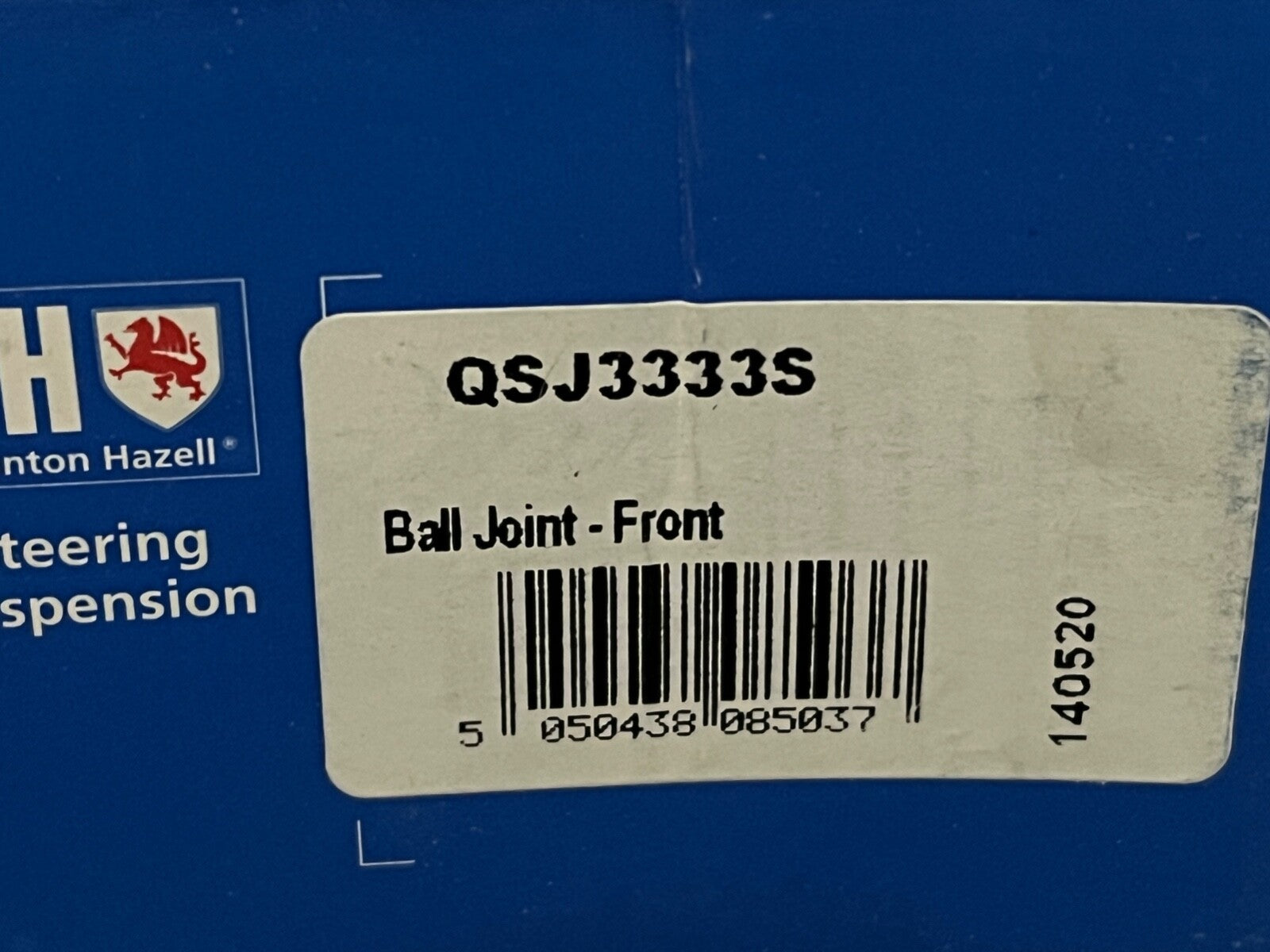 QH QSJ3333S Front Ball Joint fits Fiat Doblo