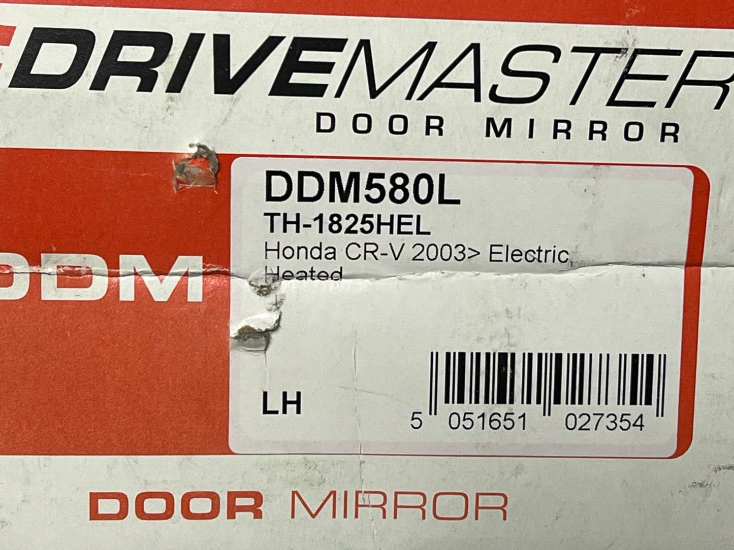 Drivemaster DDM580L Near Side Wing Mirror fits Honda CR-V 2003-onwards Heated