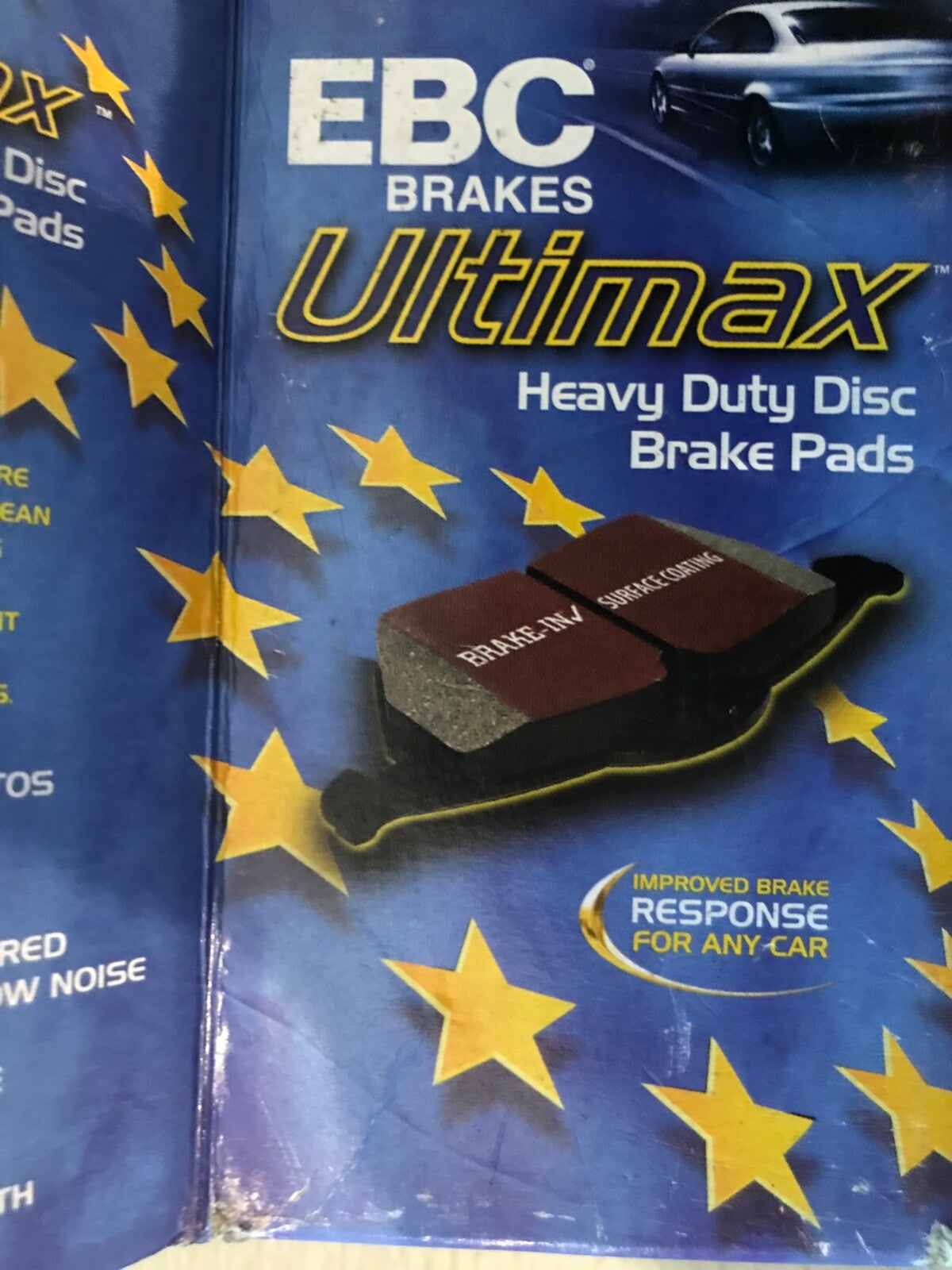 EBC Ultimax Rear Brake Pads for Citroen GS 1.0 (72-73) GSA