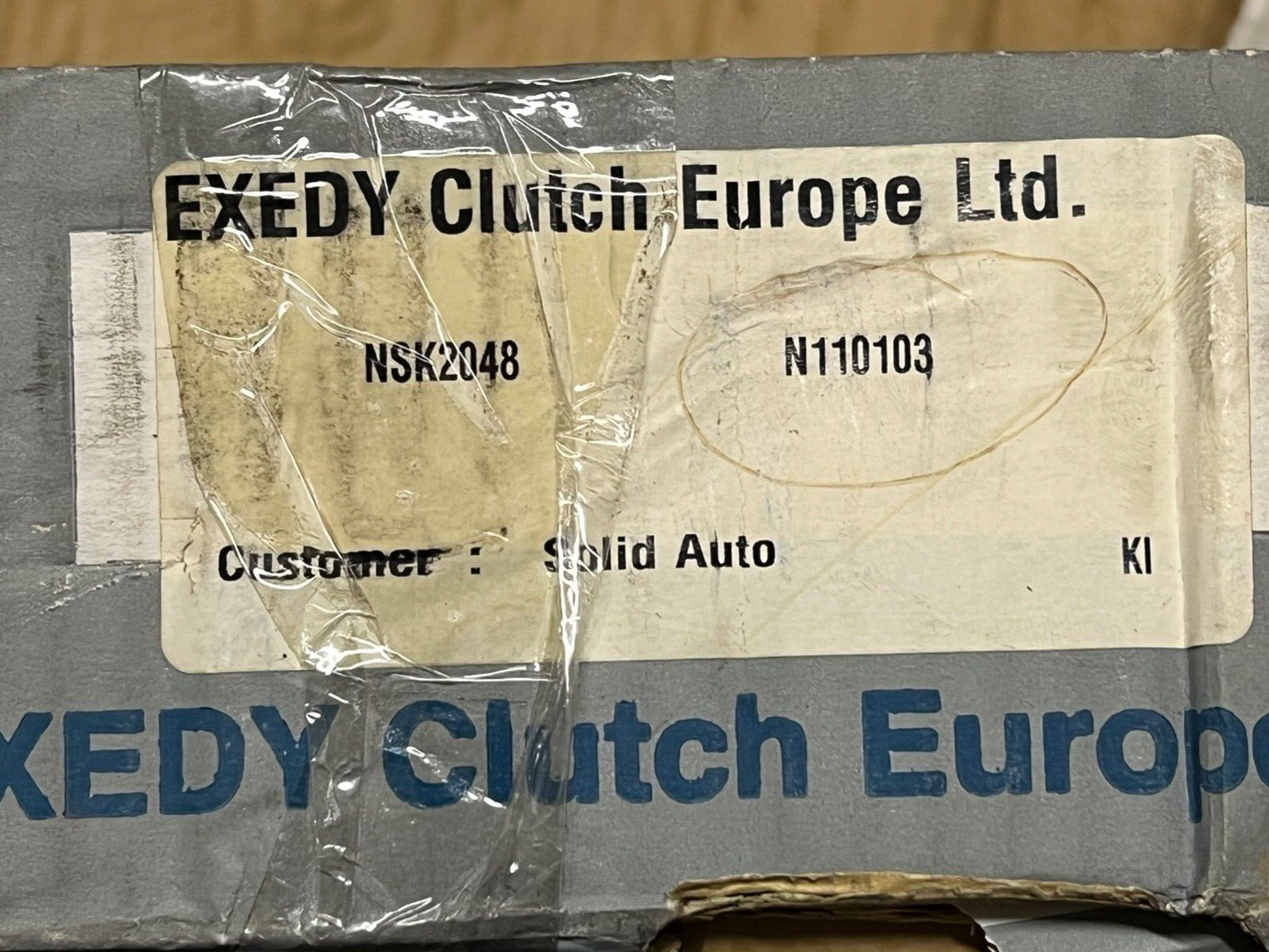 Exedy NSK2048 Clutch Kit fits Nissan Cabstar