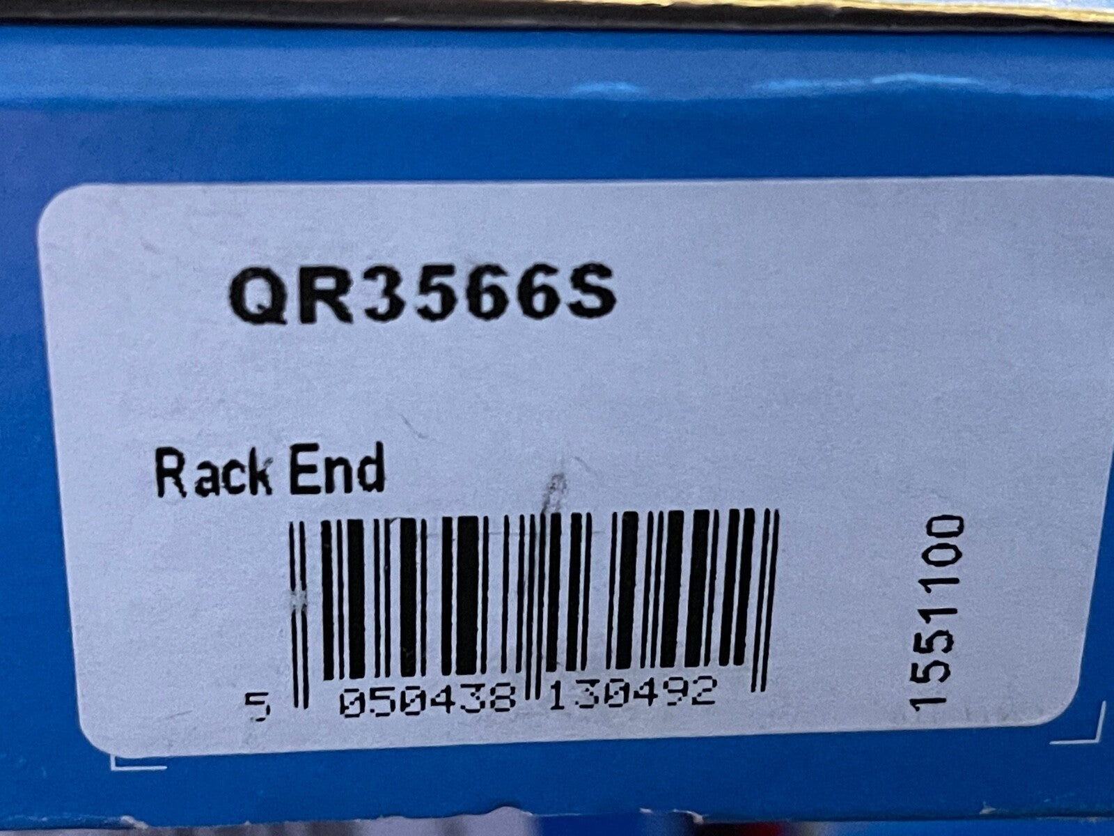 QH QR3566S Tie Rod Inner Rack End fits Vauxhall Opel