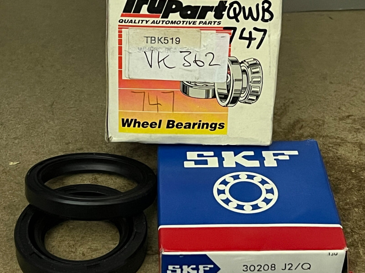 Trupart TBK519 Wheel Bearing Kit fits Mitsubishi L200 L300 Pajero