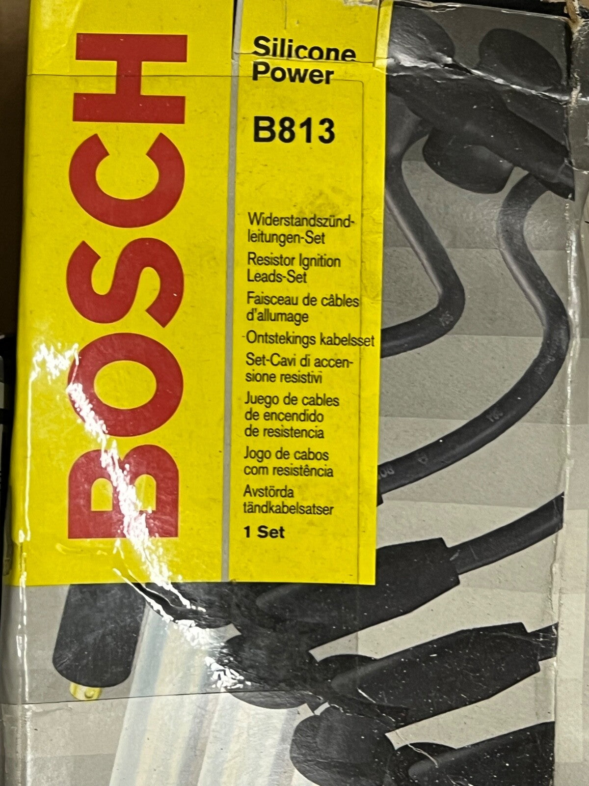 Bosch 0986356813 B813 Ignition Lead Set fits Lantra Pony S Coupe