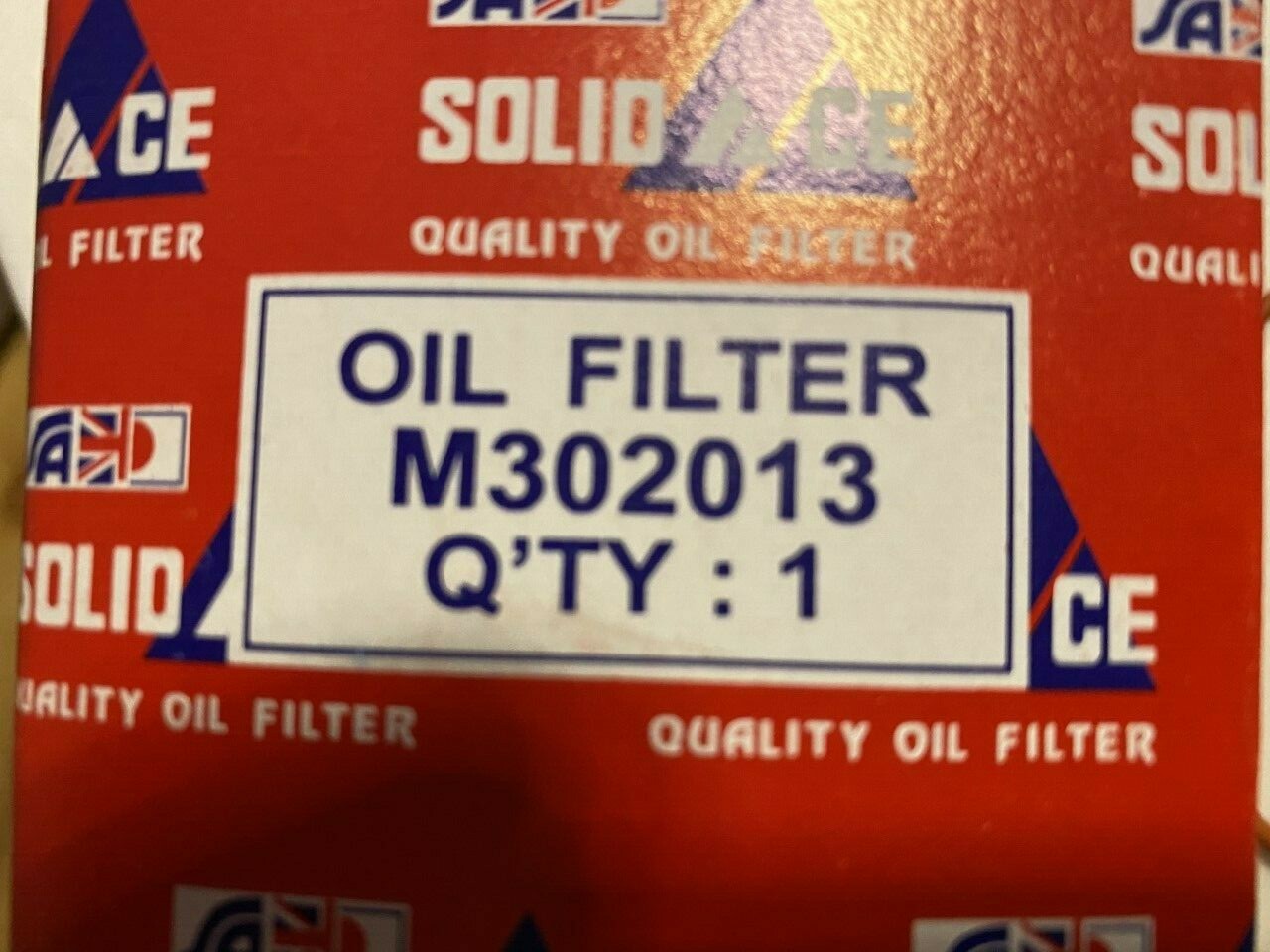 Solid Auto M302013 Oil Filter