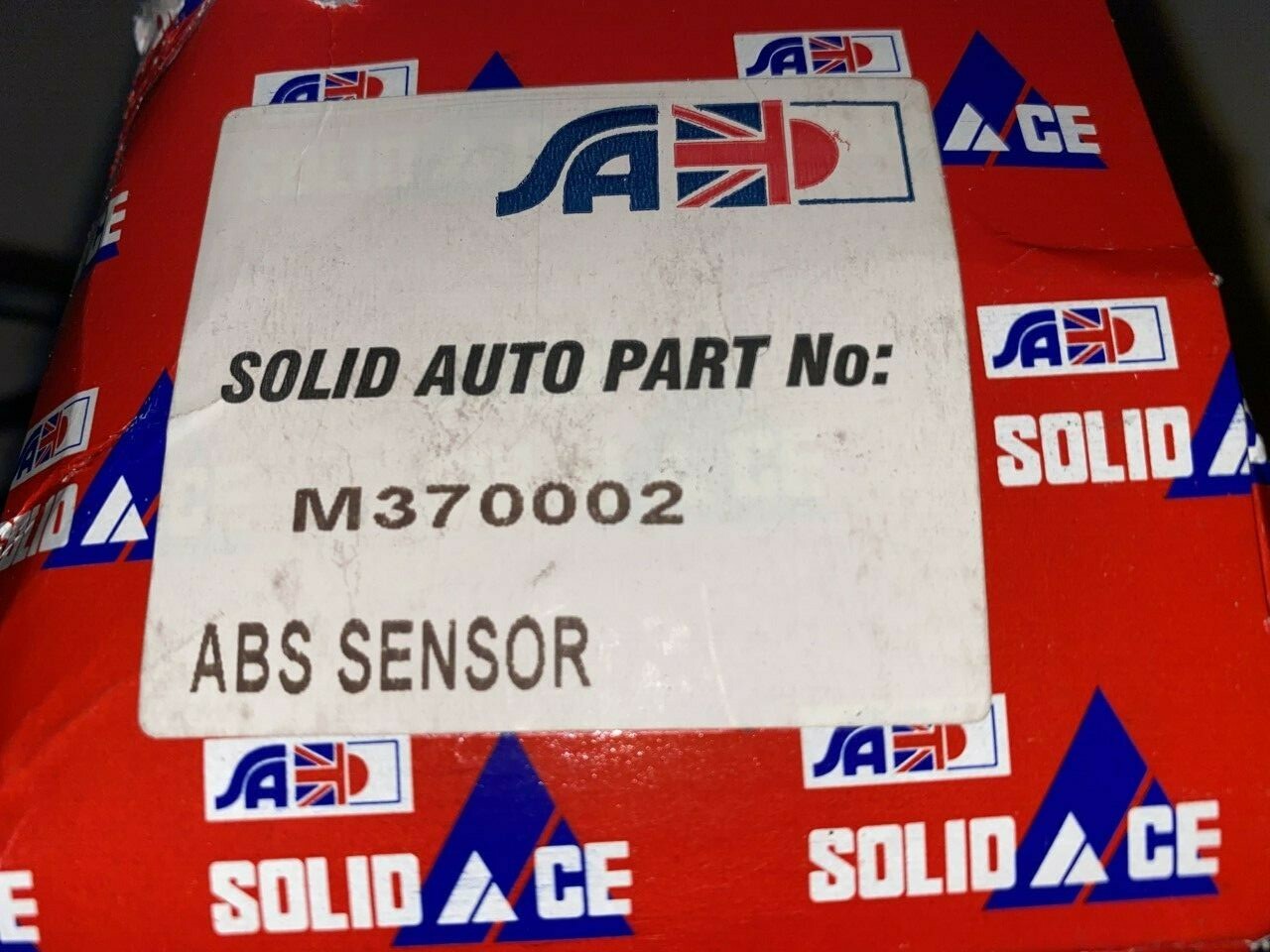 Solid Auto M370002 Wheel Speed Sensor ABS Sensor