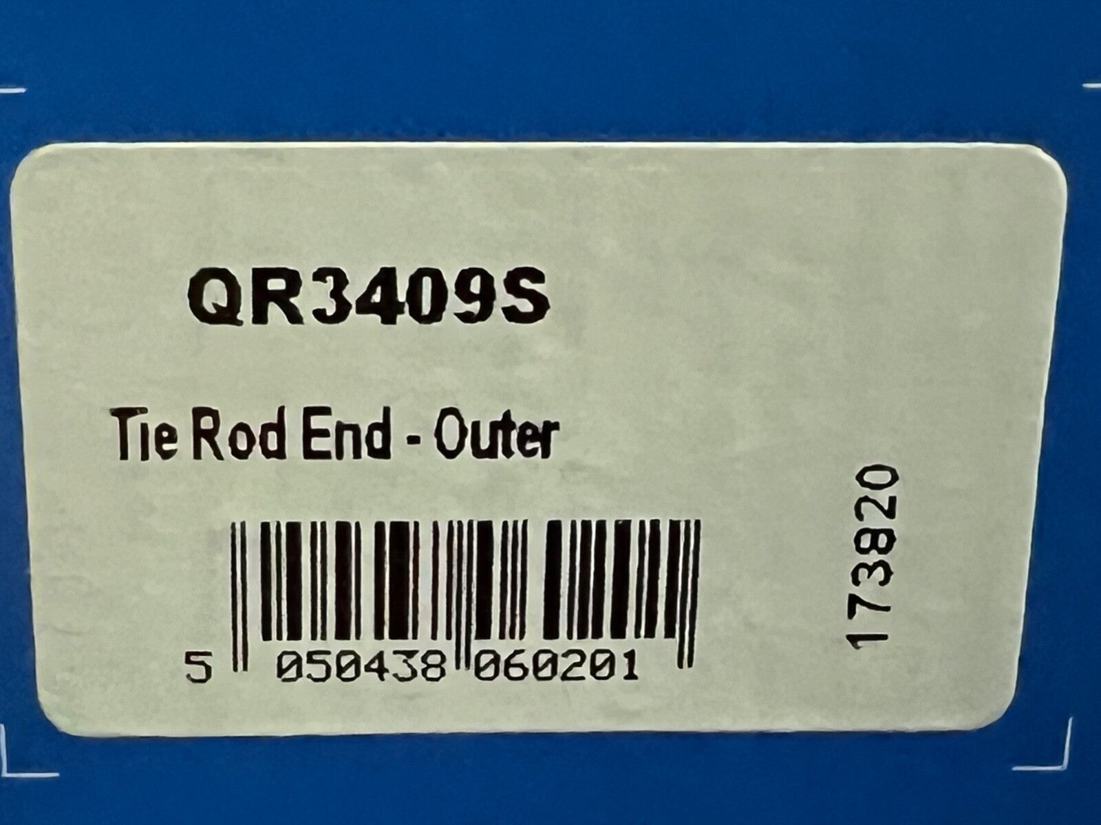 QH QR3409S Track Rod End fits Citroen Relay Fiat Ducato Peugeot Boxer