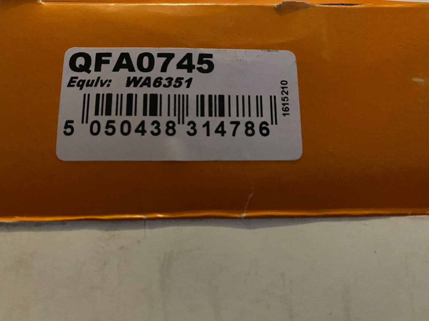TJ Filters QFA0745 Air Filter fits LDV Maxus