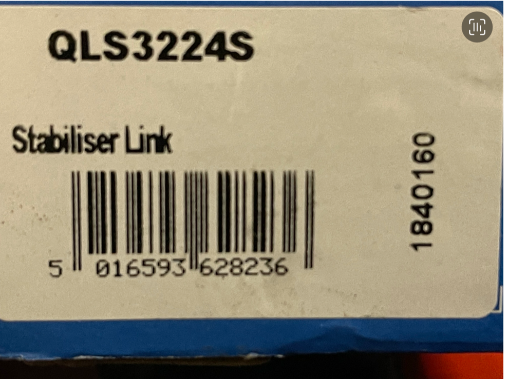 QH QLS3224S Drop Link Stabilizer Link fits BMW 3 Series Z4