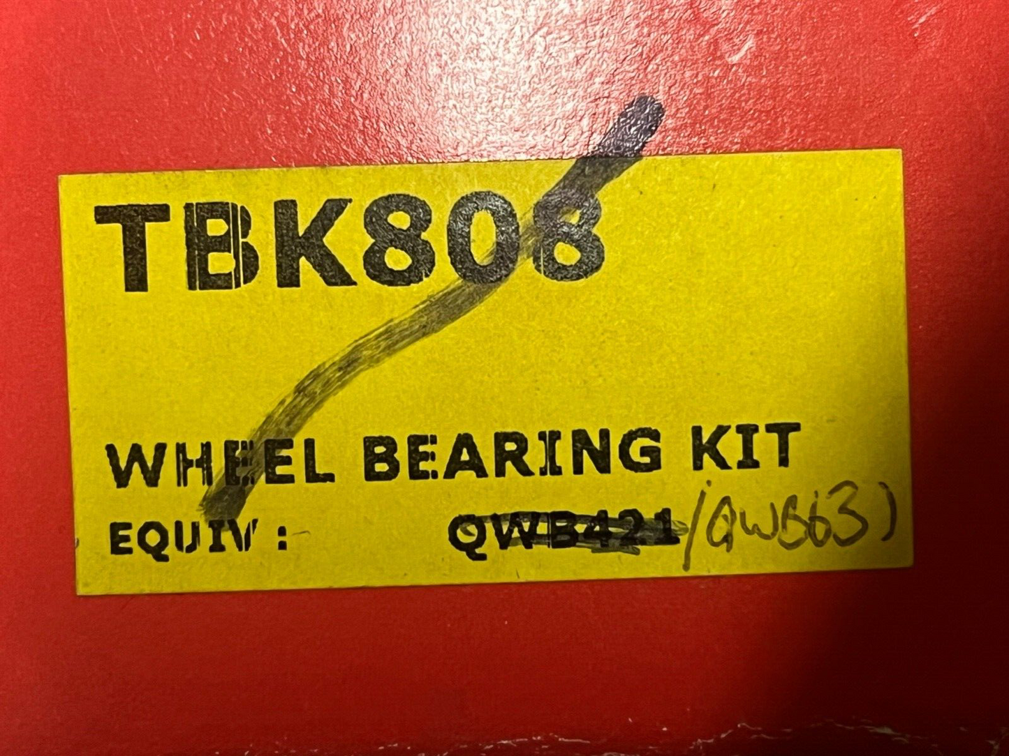 TBK808 Wheel Bearing Kit fits Seat Inca VW Caddy