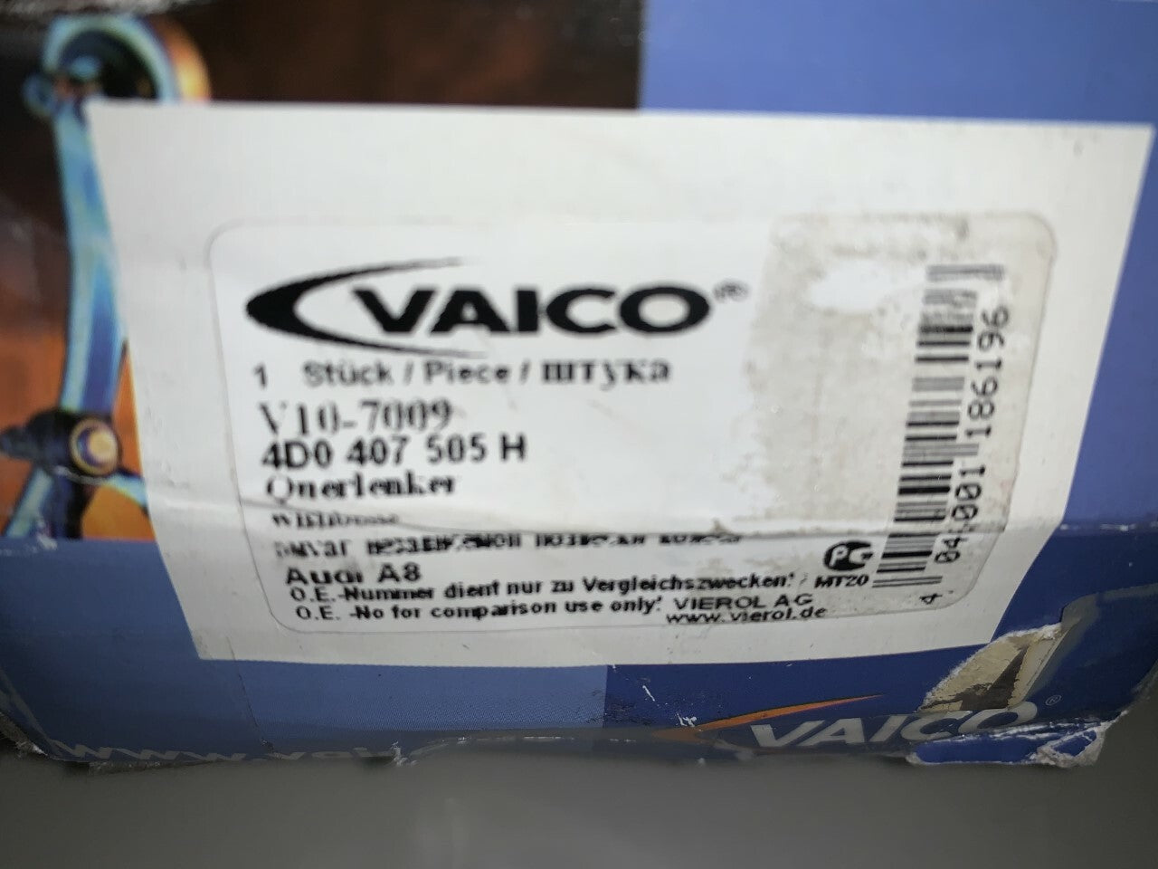 Vaico V10-7009 Track Control Arm