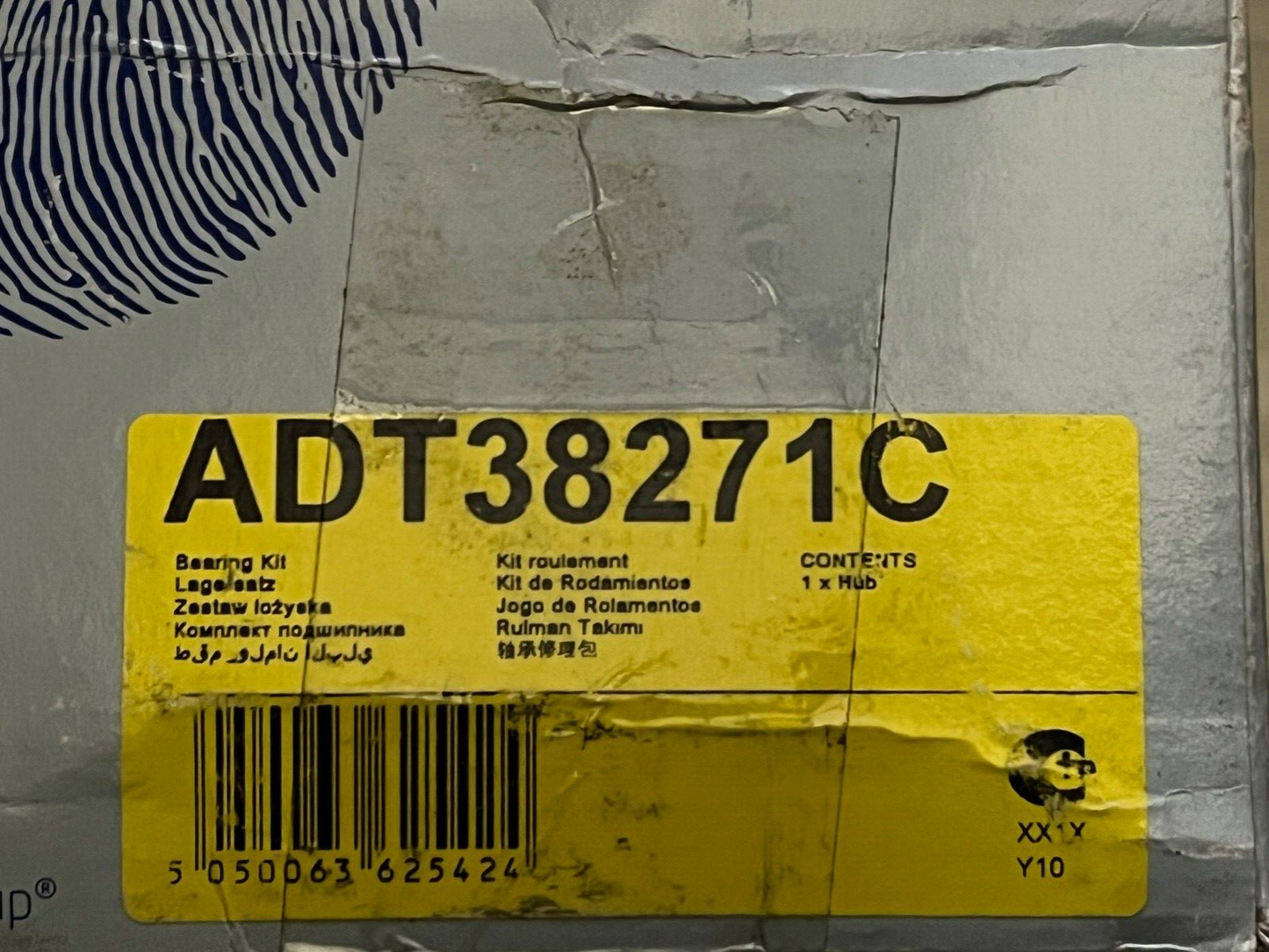 Blue Print ADT38271C Front Wheel Bearing fits Toyota MR2 II W30 1999-2007