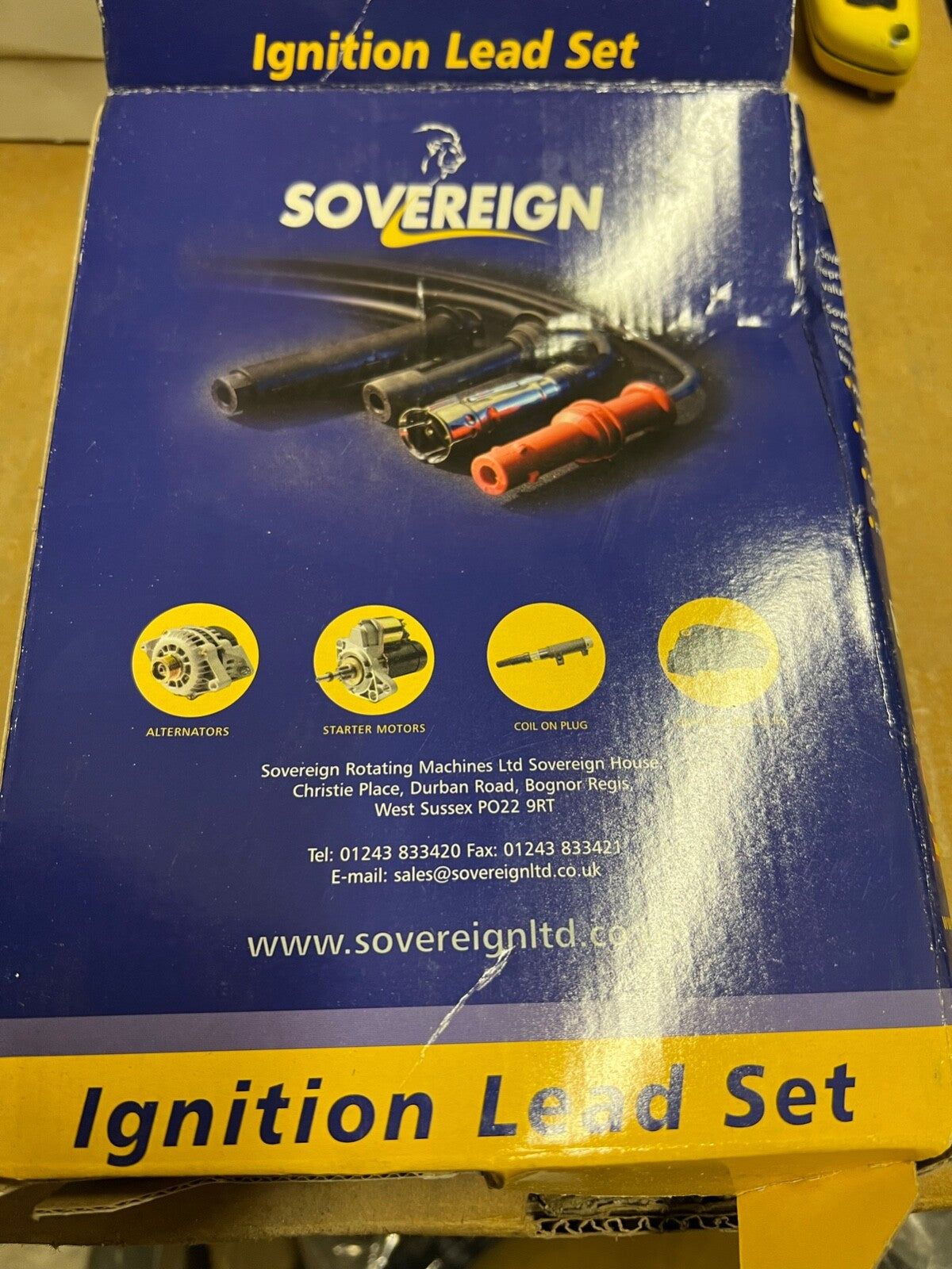 Sovereign SL481 Ignition Lead Set fits Saab 900 9000 Vaxuhall Vectra