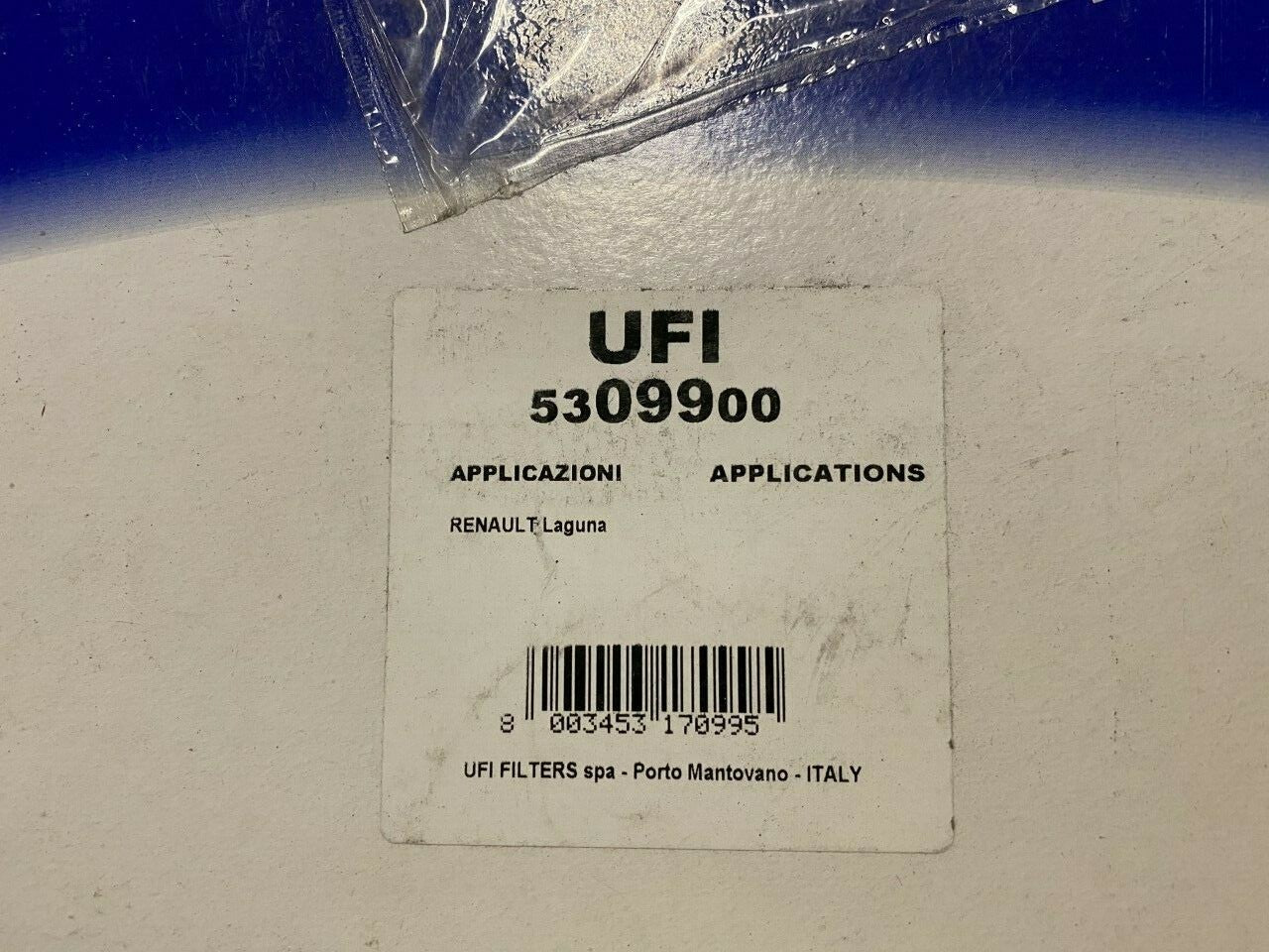 UFI 53.099.00 Cabin Filter fits Renault Laguna