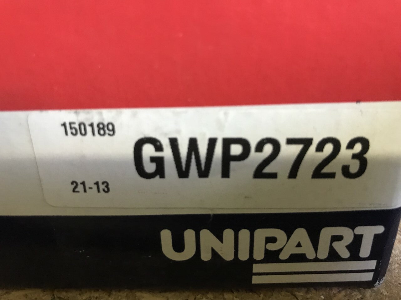 for Citroen Water Pump Unipart GWP2723 KCP1792