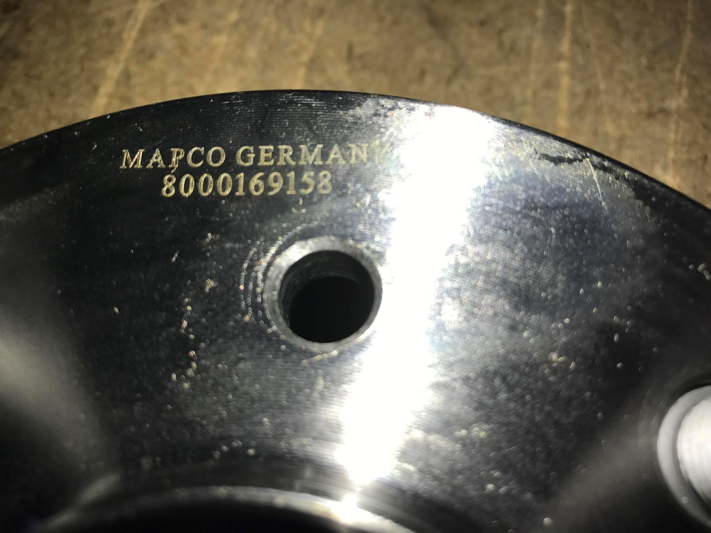 Wheel Hub / Flange Hyundai Accent Pony Excel Front NS OS 26579 Mapco *NEW*