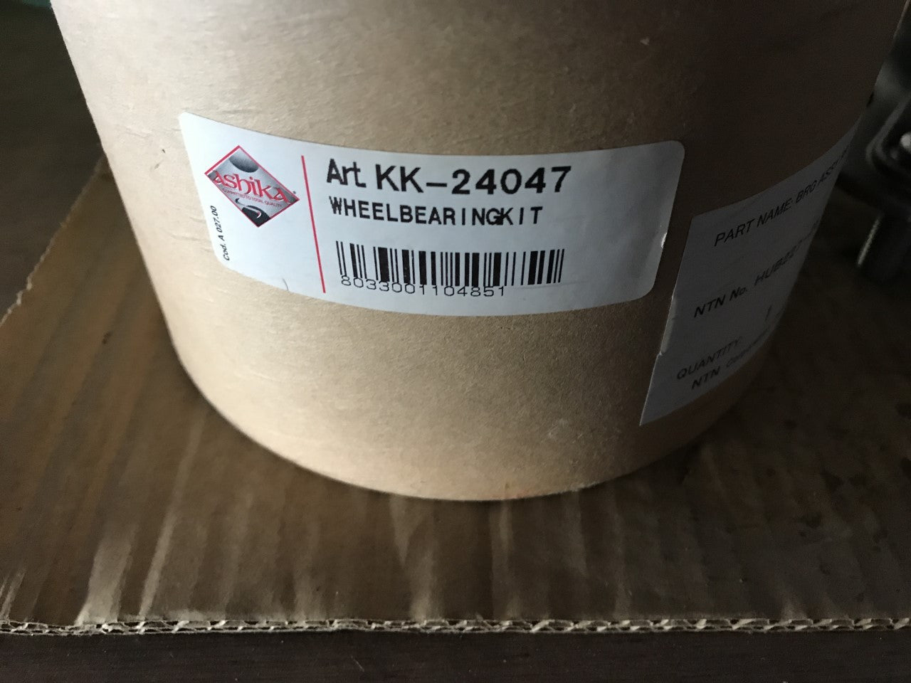 Rear Wheel Bearing Hub Honda Civic 00-05 Ashika KK-24047 New