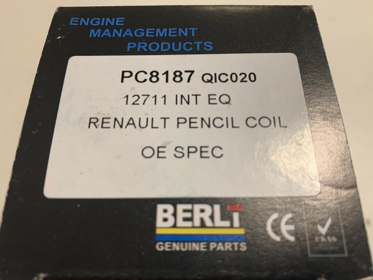 Berlt / Premium PC8187 Ignition Coil