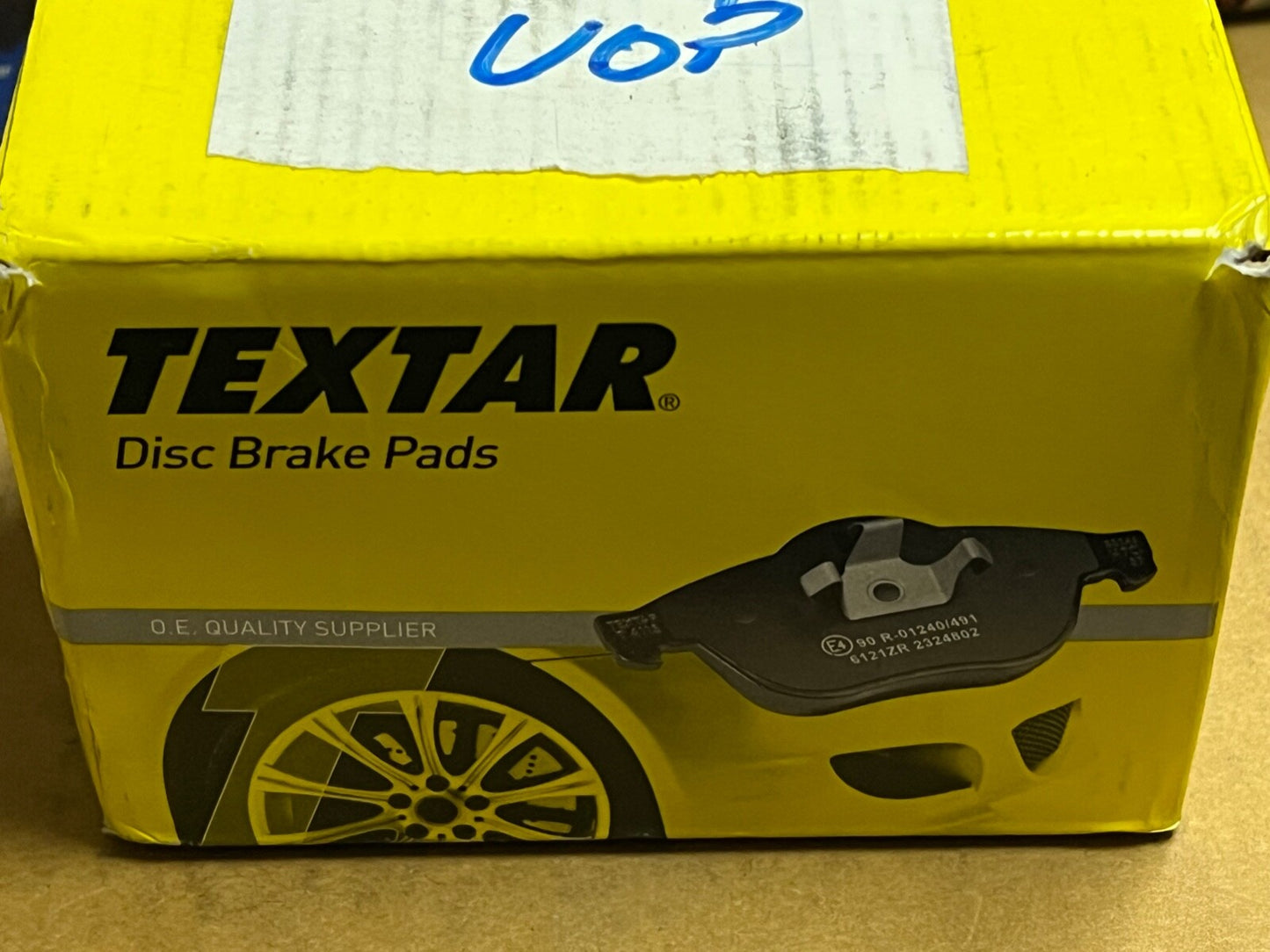 Textar 2355717214 Rear Brake Pads fits Jaguar X-TYPE 2.0 2.1 2.5 3.0 2001- 2009