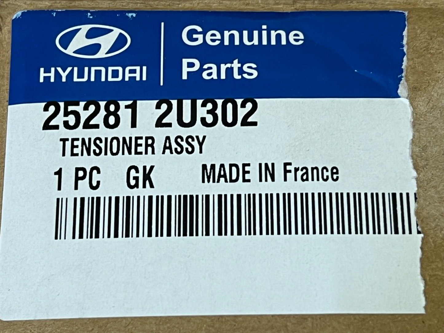 252812U302 Genuine Hyundai Kia Aux Belt Tensioner Tucson i30 Ceed Sportage Xceed