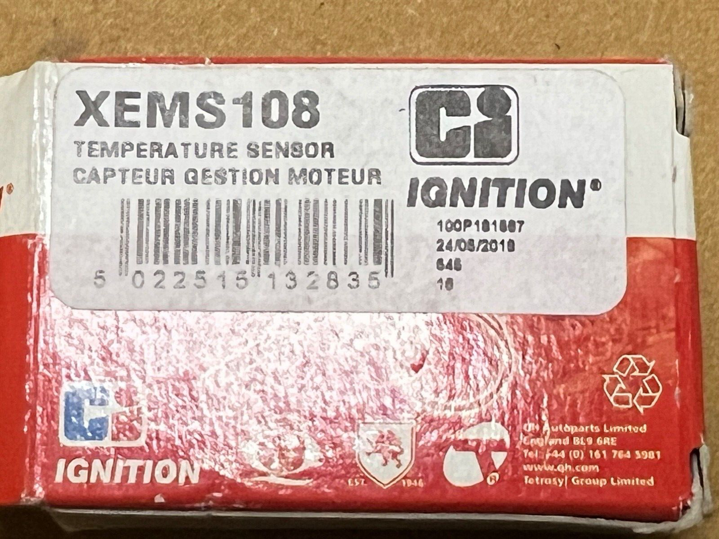 XEMS108 Coolant Temperature Sensor