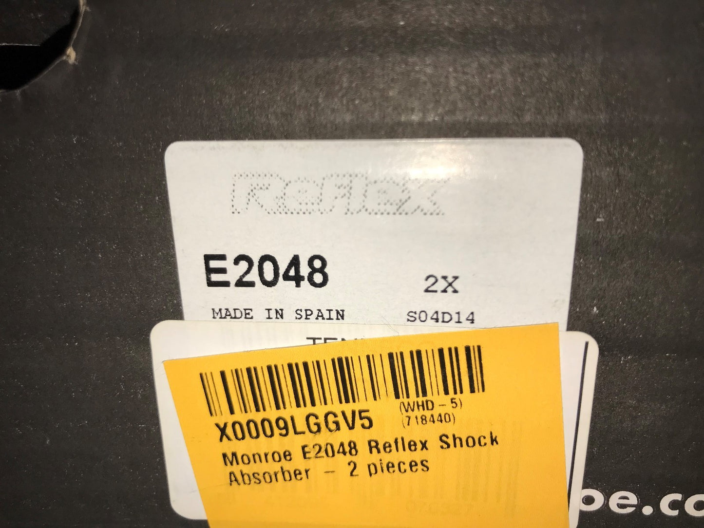 Front (Pair) Shock Absorbers Audi A6 97-05 Skoda Superb 01-08 VW Passat E2048