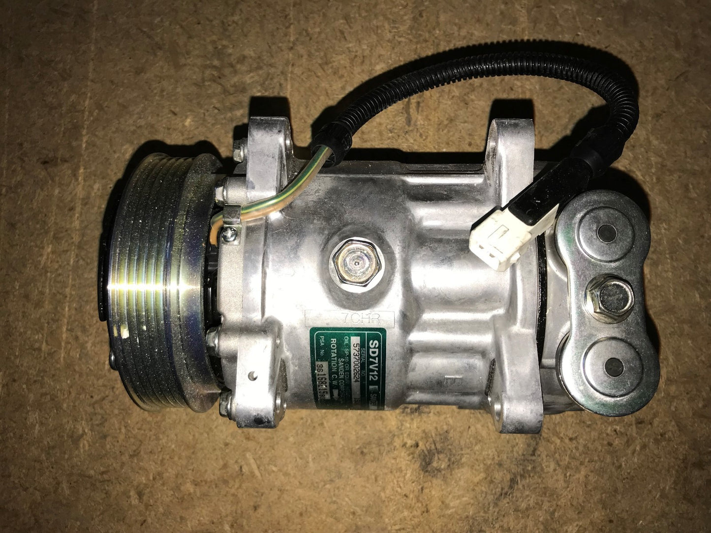 Air Con Compressor for Peugeot 306 106 206 Partner Citroen Saxo Xsara 9616821580