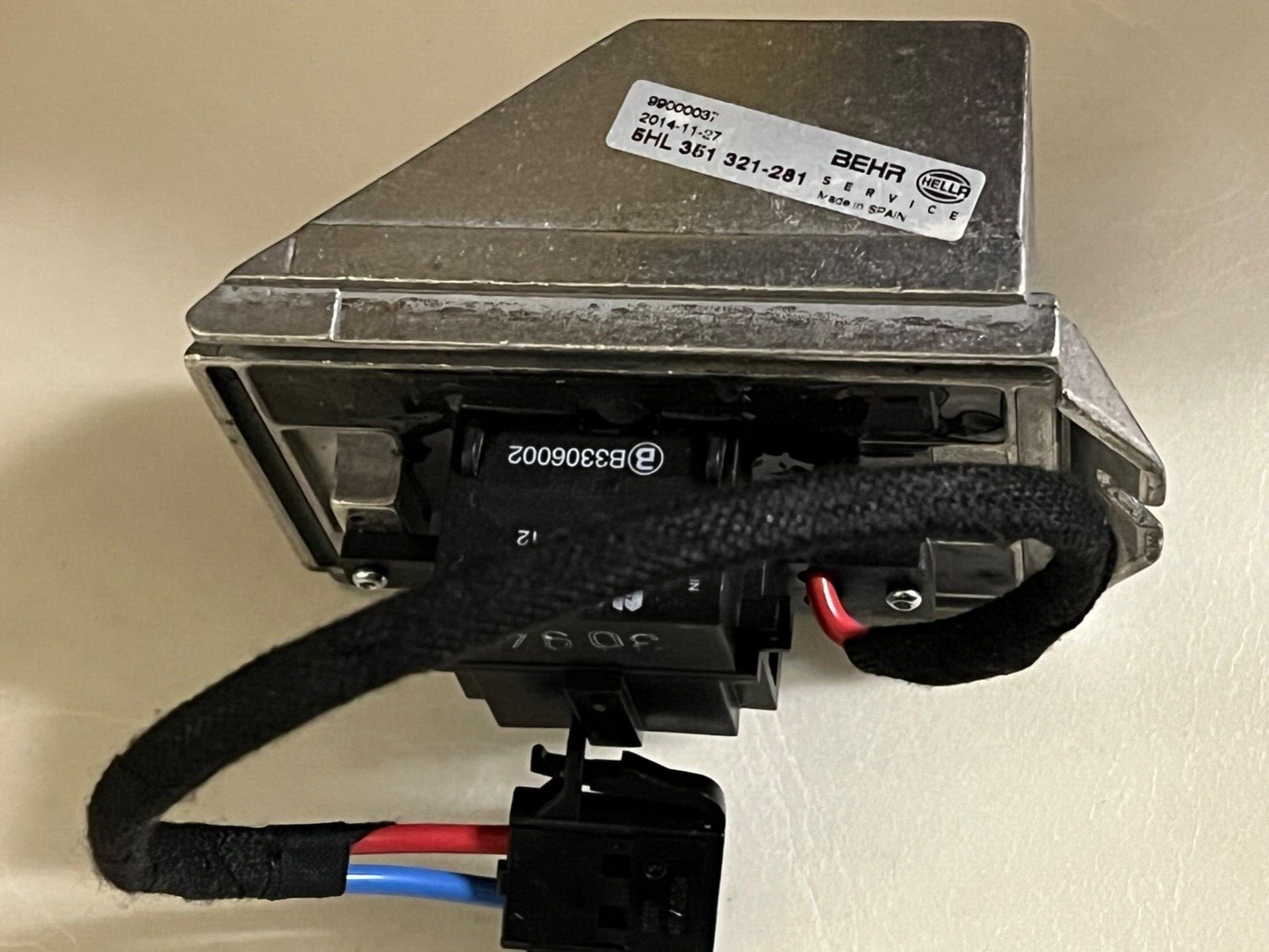 Hella 5HL351321-281 Heater Blower Resistor Regulator fits Audi Seat Skoda VW