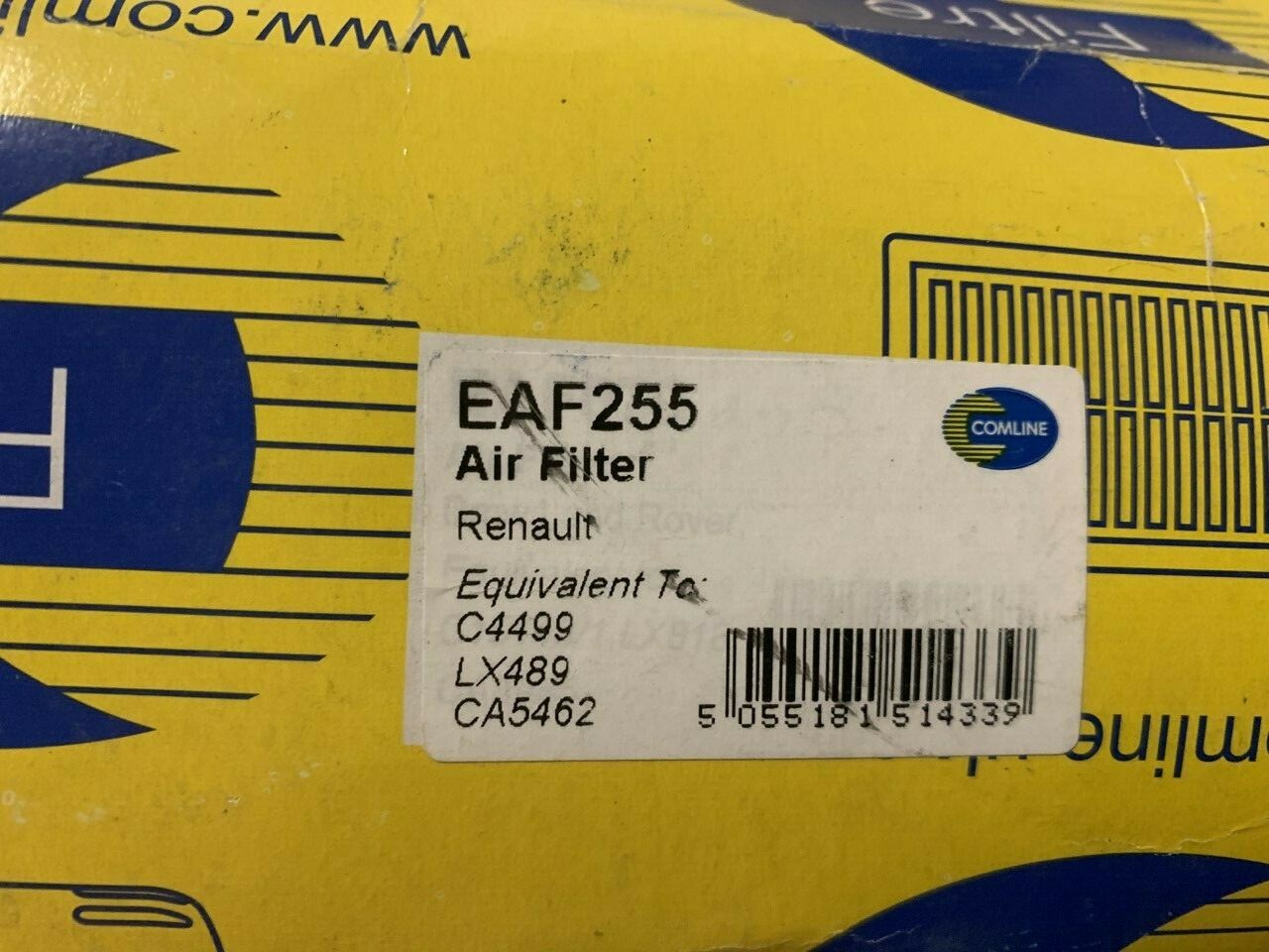 Renault Safrane Comline EAF255 Air Filter