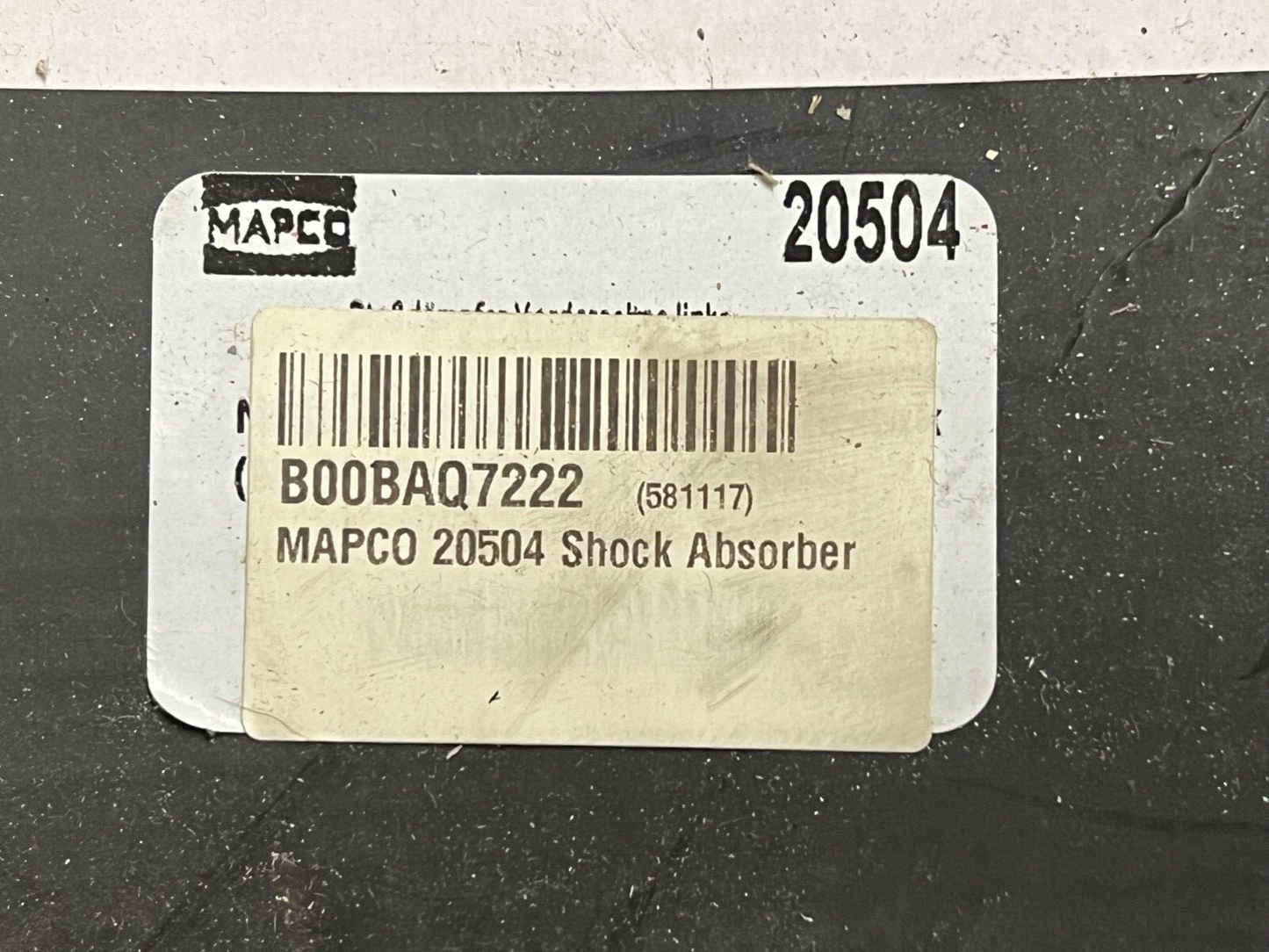 20504 Mapco Front Left Hand Side Shock Absorber fits Nissan Almera 2000-2006
