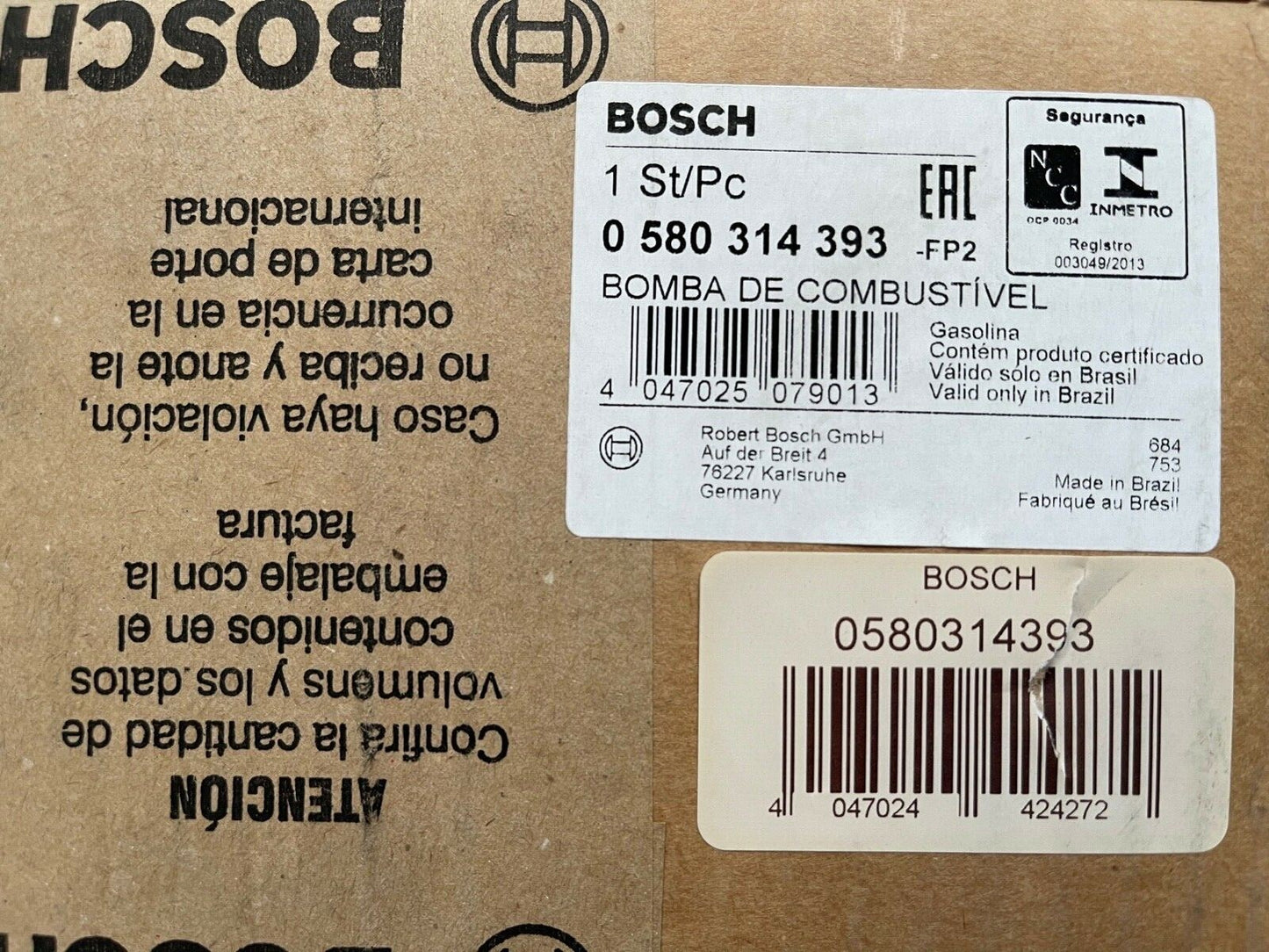 Bosch 0580314393 775330 Fuel Feed Unit Fuel Pump Sender fits Fiat