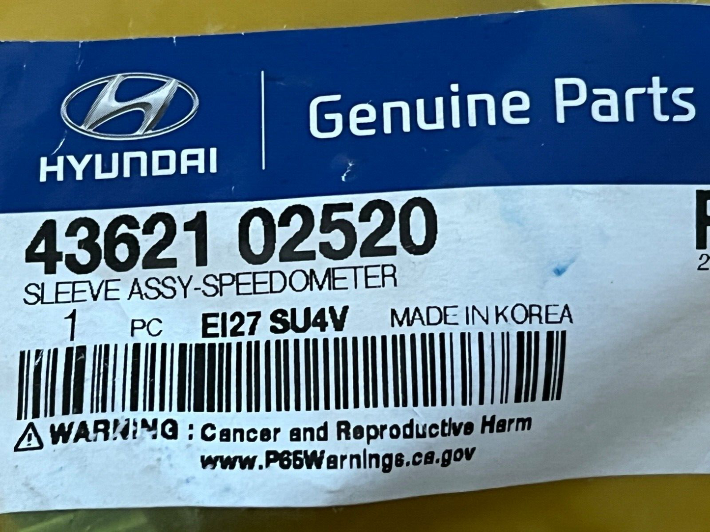 4362102520 Genuine Hyundai / Kia Speedo Drive