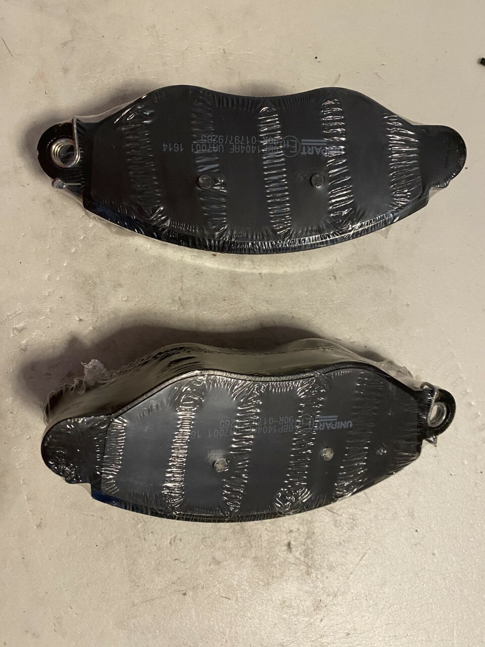 Unipart GBP1404AF Front Brake Pads fits Ford Transit fits FWD 2000-